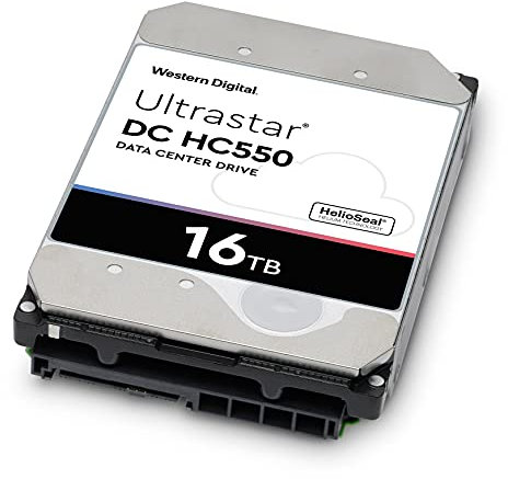 Western Digital 16TB HGST Ultrastar DC HC550 Ent. Unidad híbrida
