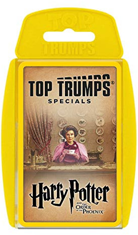 Top Trumps Harry Potter und der Orden des Phönix Specials Kartenspiel, Spielen Sie mit Harry, Ron, Hermine, Dumbledore, Snape und Hagrid, Lernspiel ist EIN tolles Geschenk für Kinder ab 6 Jahren