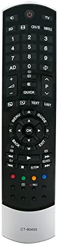 VINABTY CT-90405 75028483 Austausch der Fernbedienung für Toshiba LCD-Fernseher 40TL963G 40TL966 40TL968 40TL968G 42XL975 42XL975G 46TL933F 46TL933G 47WL968B 47XL975G 47YL985G 55VL963