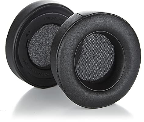 Razer Kraken-Ohrpolster, Ersatzteil, Sumugaric Kopfhörer-Ohrpolster, kompatibel mit Razer Kraken PRO 7.1 V2 / Razer Kraken Pro-V2 Headset-Reparaturteilen, oval (schwarz)
