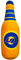 Pets First NFL Los Angeles RAMS Bierflasche Plüsch Hund & Katze Quietschspielzeug - Süßeste Stadion SODA Flasche Snack Plüschtier für Hunde & Katzen mit Innenquietscher & schönem Fußballteam Name/Logo