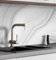 MyMaxxi Küchenrückwand Folie selbstklebend matt - einfache Montage ohne Bohren 0,4mm stark Versteift - Motiv Marmor grau 60cm hoch - Wandbild Küche - Wand-Deko - Steine Mauer Farbverlauf 400 x 60cm