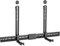 Sat-Fox Universal Halterung für Soundbars von 8,6 bis 15,5 cm Tiefe Soundbar Wandhalterung mit Anti-Rutsch Sockelhalter