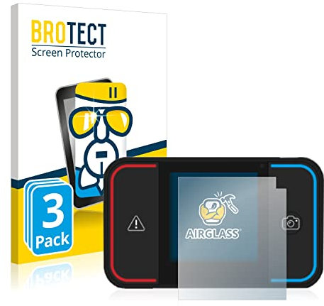 BROTECT (3 Stück Schutzglas für Saphe Drive Pro Schutzfolie Made in Germany Panzer Folie Glas Displayschutz [Kratzfest 9H, Anti-Fingerprint]