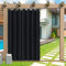 Tenda per Esterni con Occhielli - Resistente alle Intemperie, 24 Colori, per Balcone, Patio, Portico, Pergola, Gazebo - 1 Pezzo, B120xH259CM