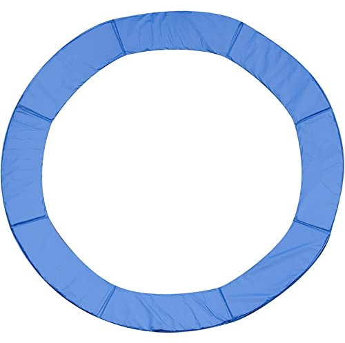 Homnova Trampolin-Pad-Umrandung, Sicherheitspolster, Schaumstoff-Pad, 6 Fuß, 8 Fuß, 10 Fuß, 12 Fuß, 13 Fuß, 14 Fuß, 15 Fuß, 16 Fuß, Ersatz-Kantenfederabdeckung,Blau,12ft