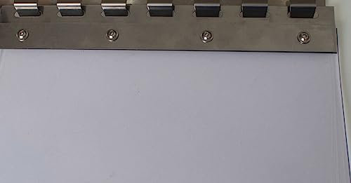 PVC - Lamelle lose für Streifenvorhang Stallvorhang: 1 Streifen 30cm - 3mm Höhe auswählbar (2,25m Höhe)
