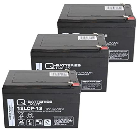 Ersatzakku AGM Batterie für Kinderfahrzeug 3 x 12V 13Ah