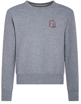 AS Roma Felpe Lupa, Bambini Grigia, 8-10 Anni