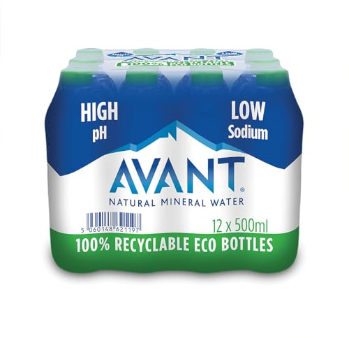 AVANT - Natural Mineral Still Water, 12 x 500ml Screw Cap Bottles