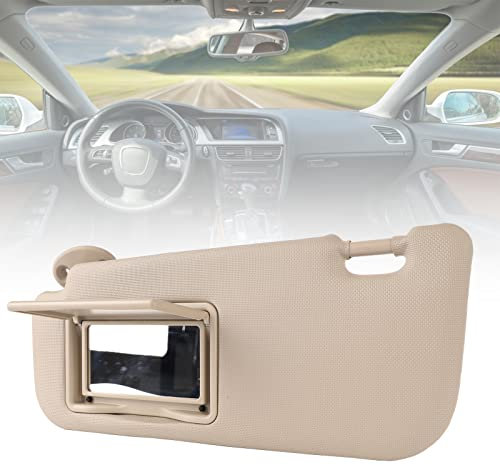 Aletta Parasole Laterale, Parasole Lato Conducente Sinistro, Parasole per Auto con Specchietto Cosmetico, Parasole Sostitutivo per Levinda 14 a 19, Protezione per gli Occhi,