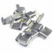Glasgewächshaus-Clips, Edelstahl-Gewächshaus-Klemmen, Glasplatten-Befestigungsclips für Gewächshäuser (50 x Z-Clips), 50 Stück