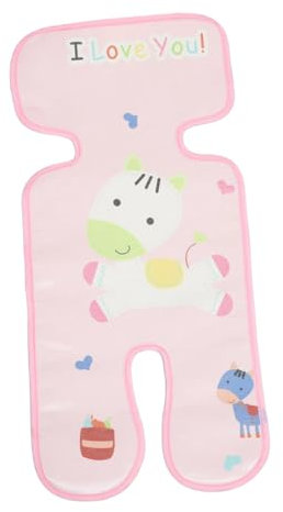 CRILSTYLEO Stroller Cooling Mat Eis-seide Atmungsaktive Sommerauflage Für Kinderwagen Leicht Und Tragbar Für Neugeborene Und Kleinkinder Cartoon-musterdesign