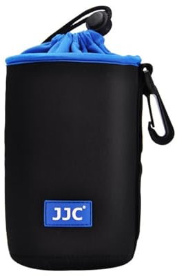 ayex Neopren Objektivbeutel für Objektive bis 89x150mm mit Karabiner & Gürtelschlaufe