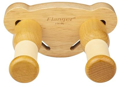 AWHAO Holzgitarren Wandhalter, E Gitarren Wandhalter für Mandoline, Bass, Cello
