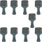 SOS Accessoire Lot de 9 coupelles à raclette Raclette, gril, Wok AS306001 SOS ACCESSOIRE