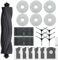 Kaiyaner 22 Pcs Accessoires pour Dreame L10s Ultra Gen 2/L10s Pro Ultra Heat/X30 Ultra/Mova E30 Ultra avec 1 Brosse Principale 6 Sac Aspirateur 6 Tampons Vadrouille 6 Brosses Latérales 2 HEPA Filtres