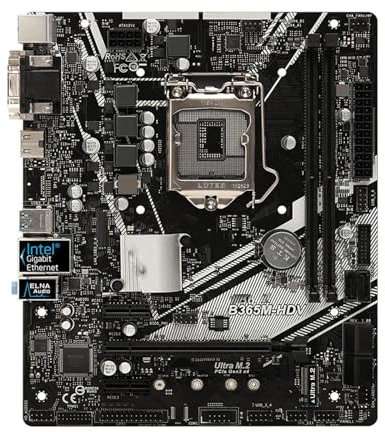 Schede madri per computer Fit For Asrock B365M-HDV Desktop Intel B365 B365M DDR4 Scheda madre LGA 1151 I7/i5/i3 USB3.0 SATA3