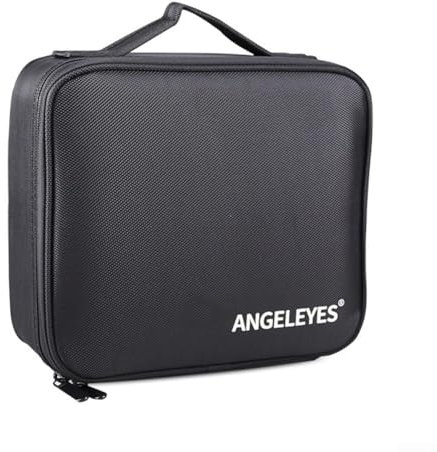 DystopiaWorld Astronomical Telescope Accessory Storage Bag, Storage Bag, Removable Divider Eyepiece Bag, with Side Pocket Zipper, for Astronomical Photography Enthusiasts(Small)