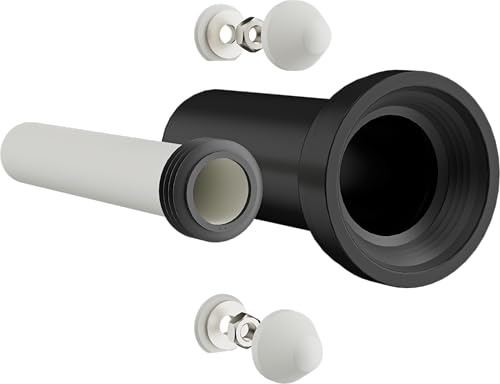 hansgrohe Anschlussgarnitur universal für Wand WC, universeller Anschluss für wandhängende Toiletten, 60330000