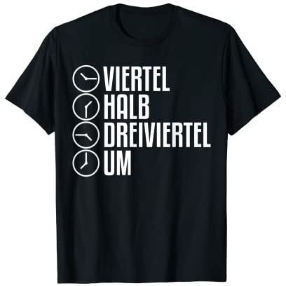 Ossi Zeiten Ostdeutsche Uhrzeit Ostdeutsch T-Shirt
