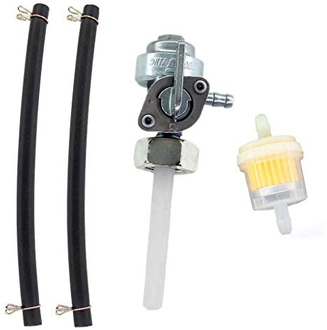 HURI Benzinhahn Benzinfilter Schlauch für Stromerzeuger EINHELL RT-PG 2500, RT-PG 3250, SE 5500, RT-PG 5500D KINGCRAFT, HOLZER