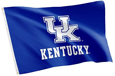 Desert Cactus Flagge 4, University of Kentucky 100 % Polyester, für drinnen und draußen, 91 x 152 cm