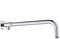 Gnimauhz 50cm Montage Mural Bras de Douche Tuyau de cuivre tube Chrome Fini，Accessoires Tube Bras de Tête de Douche Support en Cuivre,pour Salle de Bains Pommeaux