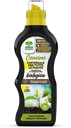 Albagarden - Concime Biologico Universale - 1 KG - Concime Per Piante Verdi E Fertilizzante Organico Con Azoto E Potassio Per Giardino, Orto e Piante In Vaso