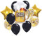 DIWULI Alkohol Ballon-Set - Bier Krug Cheers Party Geburtstag