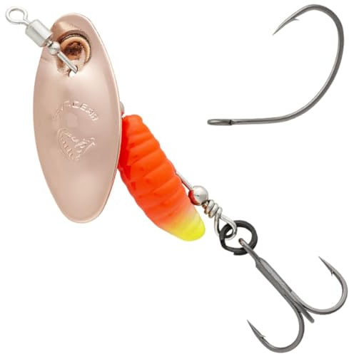 Savage Gear Grub Spinners - Spinner, Größe/Gewicht/Farbe:Gr. 2/5.8g / Copper Red Yellow