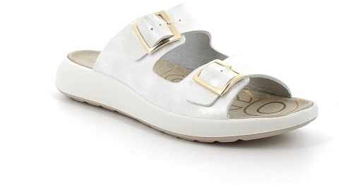 Igi&Co imac spa Damen D.Palmer Green Schiebe-Sandalen, Platin, 39 EU