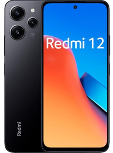 Xiaomi Redmi 12 Dual LTE 128 GB 4 GB RAM (Mitternachtsschwarz) Schwarz