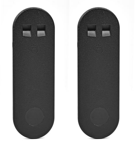 UAYESOK Walkie Talkie Gürtel Clip Re Platzierung Gürtelclip PMLN7240 für Motorola TLKR T92 H20 PMR446 T80 T80EX T600 T100 T200 T400 T402 T460 T470 T480 T500 Funkgeraete mit Pfeife Alarm (2 Stück)