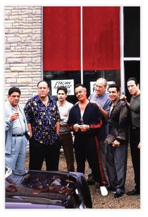 MAHWER The Sopranos Family Poster, Tony Soprano, Film-Fotoposter, Leinwand, Poster, Schlafzimmer, Dekoration, Sport, Landschaft, Büro, Raumdekoration, Geschenk, ungerahmt, 30 x 45 cm