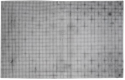 sourcing map 6pcs 33x50cm Plastic Mesh Canvas Sheet 5 Count Needlepoint Blank Canvas for Embroidery Knit Crochet Acrylic Yarn Crafting, Black