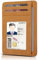 Teskyer Portefeuille Homme, Porte Carte Bancaire, Portefeuille en Cuir PU, Porte Cartes de Credit, Petit Portefeuille Homme, Protection RFID, Design Minimaliste, Marron Clair