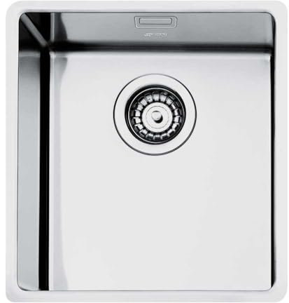 SMEG VFU34SFR, Fregadero MIRA, Stainless steel