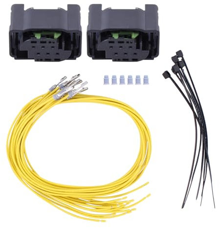 Niveausensor Stecker Scheinwerfer Höhensensor Kabel Niveauregulierung Kabelbaum Höhenstandsensor Adapter für 1er E87 E88 E82 3er E46 E90 E91 E92 E93 5er E39 E6 E61 7er E65 X3 E83 Z4 E85 Z8 E52 Galaxy