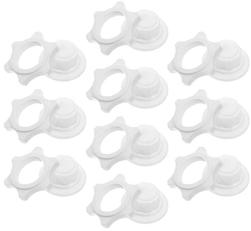 Housoutil 1set Fan Nut Replacement Caps for Electric Fans Easy to Install Compatible with Various Enhances Aesthetics Stability