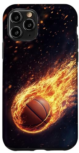 Basketball Fire Sports Slamdunk Case for iPhone 11 Pro