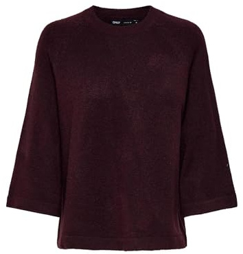 ONLY Onlsimoni 3/4 Pullover KNT Noos Pull, Port Royale, XS Femme