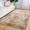 AIMECO Hochflor Teppich Wohnzimmer Carpet Tie-Dyed Hellbraun 200X300cm Anti-Rutsch Extra Große Teppiche Schlafzimmer flauschig Teppiche Matte Teppichen Mädchen Schlafzimmer und Kinderzimmer