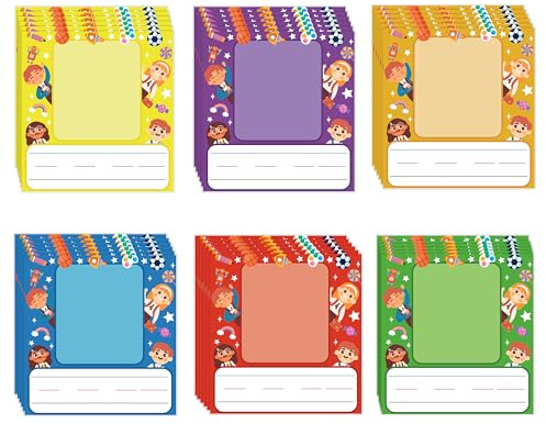 42 Kids Photo Nameplates with Photo Frames, Self-Adhesive Name Tags, Classroom Desk Labels for Stickers Bulletin Board Colorful Classroom Decoration for Desk Bins ，Cubbies ，Office，School (Sticker)