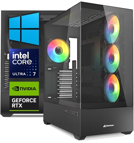 PC GAMING Ultra 7 265K 20 Core 5,50 Ghz - Ram 32 GB DDR5 - SSD M.2 2 TB - RTX 5060 Ti 16 GB - Wi-Fi - Windows 11 Professional