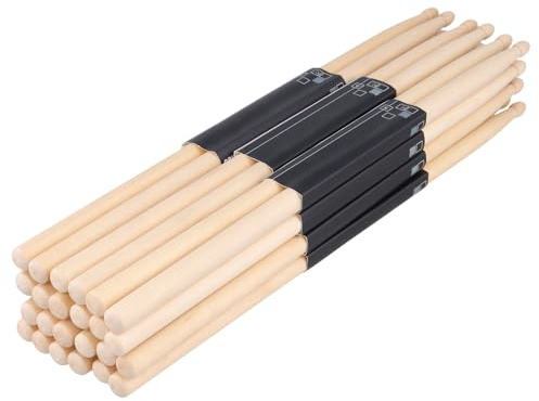 14 Paar 7A Drumsticks, 39,4cm Trommelstöcke Schlagzeug Sticks | YIXNSW, Ahornholz, 28 leichte Schlagzeugstöcke, ideal für Übung und Auftritt, Percussion
