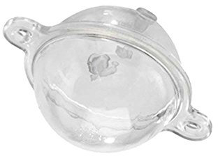 Behr Wasserkugeln Auftriebskörper zum Angeln Forellenposen Friedfisch Posen (transparent, 30 mm)