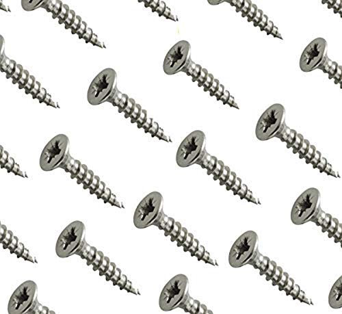 Vis Bois inox A2 Ø 5mm Entièrement Filetée Ø Taille Différente (Ø 5x120mm Lot x100)