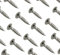 Vis Bois inox A2 Ø 5mm Entièrement Filetée Ø Taille Différente (Ø 5x120mm Lot x100)