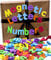 Jaques of London | Magnetic Letters and Numbers | Fridge Magnets | Magnetic Letters | Soft Plastic Toy | Educational Toys - Since 1795